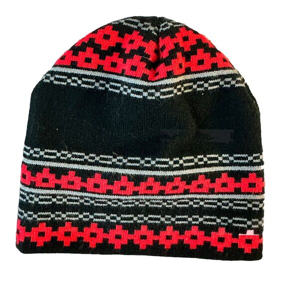 Super Mario Bros Hat Beanie Original NES Mario Bowser Black Pixels 2019 ONE SIZE - Picture 4 of 6